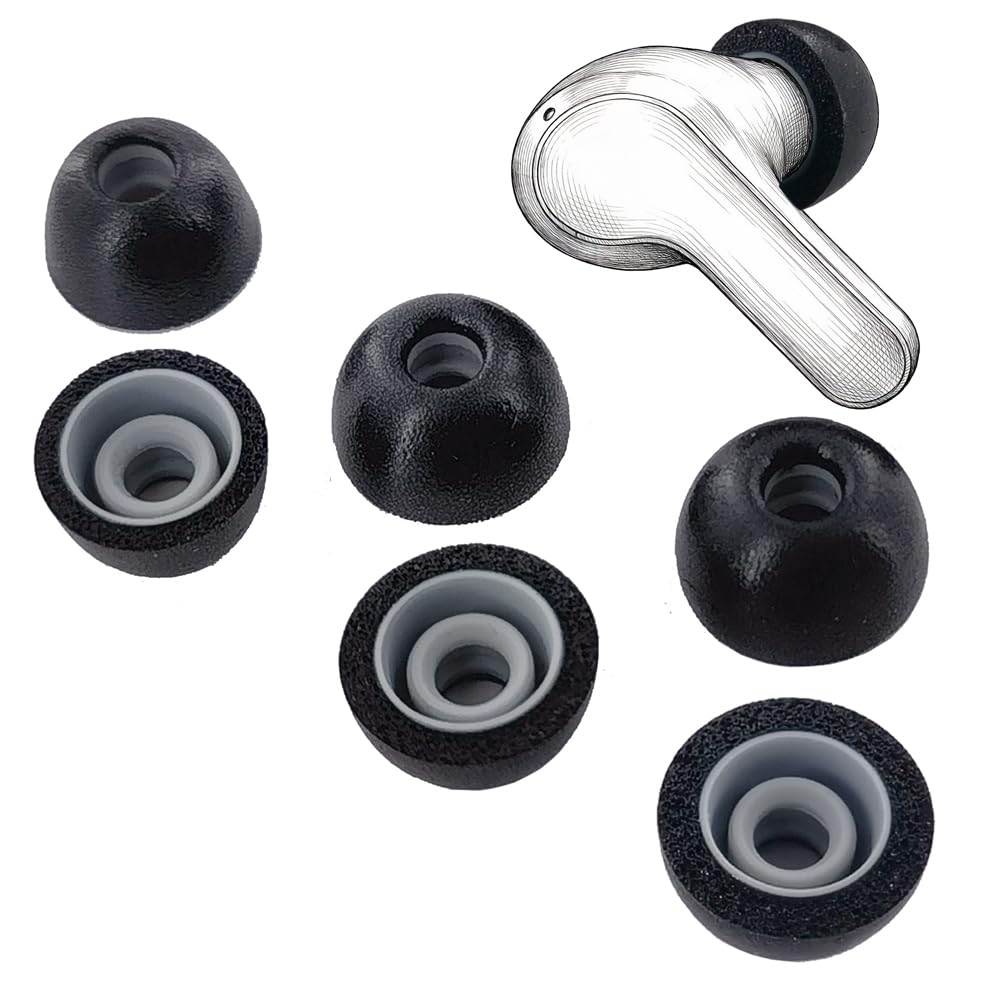 Amazon.com: TENNMAK Upgrade 2 Layers Memory Foam Eartips